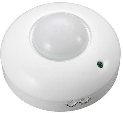 

greenrabbit Motion Sensor With Light Sensor Power Saving Switch Wall Mount 360 Degree Wireless Sensor Security System