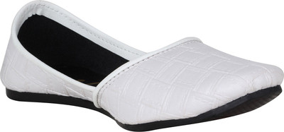 

MOU Ethnic Self Jutis For Men(White