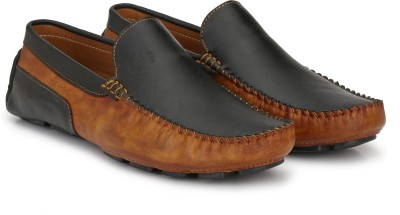 Prolific Driving/Loafers Mocassin For Men(Brown, Black)
