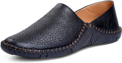 

KWIK FIT stiched loffer Casuals For Men(Tan