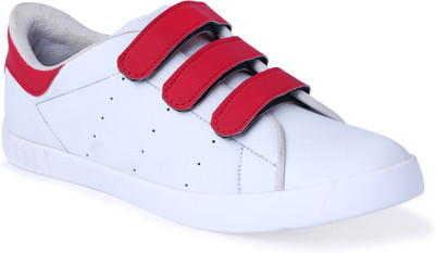 

sainex sainex white casual shoes Casuals For Men(White, Red