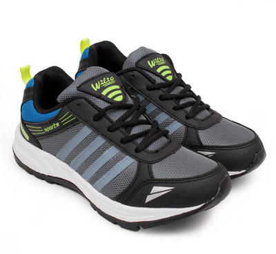 Asian Jio-13 Black Grey Blue Walking Shoes,Gym Shoes,Loafers,Sneakers,Canvas shoes,Sports Shoes, Running Shoes For Men(Black, Grey, Black blue