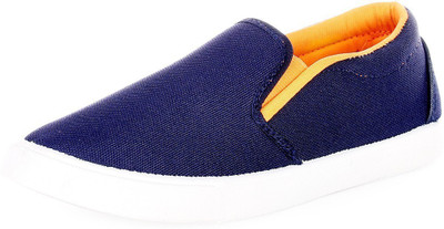 

Lifecart Slip On Sneakers For Men(Blue, Blue & orange