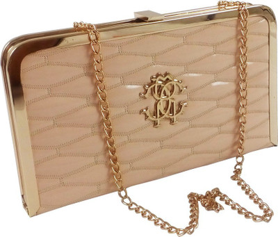

opazo Girls Evening/Party, Formal Tan Metal, PU Sling Bag