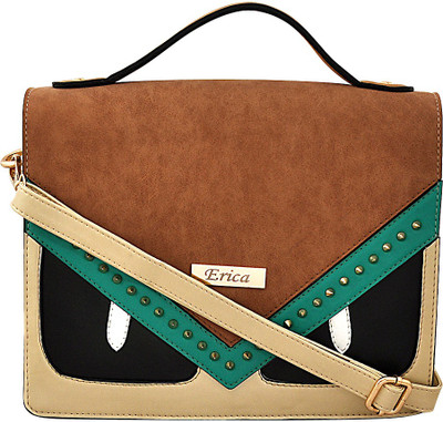 

Erica Fashion Women Evening/Party Multicolor PU Sling Bag