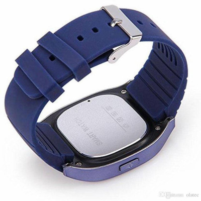 

MI-STS M26 Wireless Bluetooth Smartwatch With (Camera Shutter) (Anti-lost) (Alarm) (Music) (Power Save Mode) (Dialar Blue) Feature for Android & Ios Smartphones Smartwatch(Blue Strap Free Size)