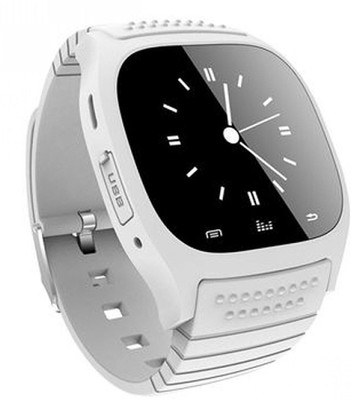

MI-STS M26 Wireless Bluetooth Smartwatch With (Camera Shutter) (Anti-lost) (Alarm) (Music) (Power Save Mode) (Dialar White) Feature for Android & Ios Smartphones Smartwatch(White Strap Free Size)