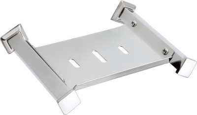 

Zaradise Dexa Bathroom Accessories - Benjo - Bathroom Soap Rack/Holder/Stand/Case(Silver)