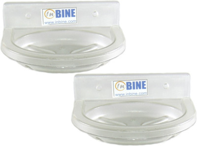 InBine Unbreakable Oval Soap Dish(White)
