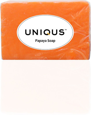 

UNIQUS Papaya soap- Each 125 gm(125 g)