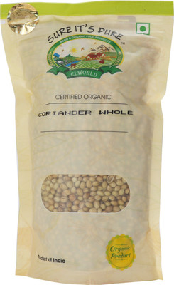 

ELWORLD Organic Coriander Whole (Pack of 3) Total 300gm(3 x 100 g)