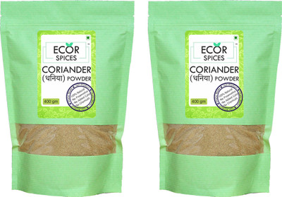 Ecor Spices Home Made Coriander Powder(2 x 400 g)