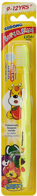 

KODOMO Kodomo- Soft & Slim Toothbrush (Yellow)9-12 years Soft Toothbrush
