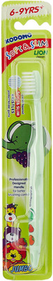 

KODOMO Kodomo- Soft & Slim Toothbrush-Green-6-9 Years Soft Toothbrush