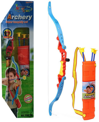 

HALO NATION Kings Sport Archery Set with Bow, Quiver & Shooting Target for Olympian Kids(Red)