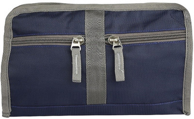 

HANDCUFFS Toiletry case wash organizer storage pouch unisex Travel Toiletry Kit(Blue)