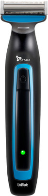 Syska UniBlade UT1000 Runtime: 60 min Trimmer for Men(Black, Blue)