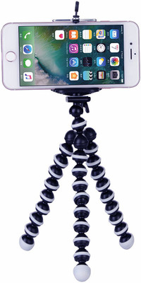 

CASADOMANI Multipurpose Flexible Octopus Style 360 degree rotatable Mini Tripod For Mobile Phone, Digital camera , Smartphones With Universal Mobile Mount Adapter Tripod(Multicolor, Supports Up to 1000 g)
