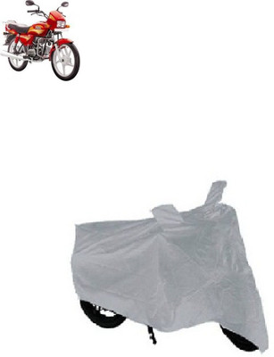 Balaji Two Wheeler Cover for Hero(Splendor Plus, Silver)