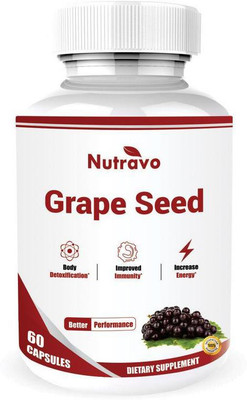 

Nutravo Grape Seed Extract - 60 Capsules(60 g)