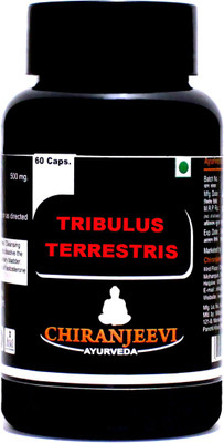 

Chiranjeevi Ayurveda Gokshura (Tribulus Terrestris) Capsules- Premium Grade 60 caps(500 mg)