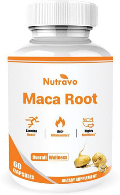 

Nutravo Maca Root Extract - 60 Capsules(60 g)