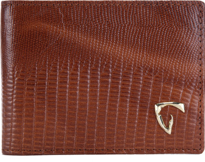 

Royal Scot Grey Men Tan Genuine Leather Wallet(6 Card Slots), Cognac