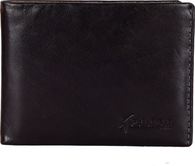 

Kraasa Men Casual Black Genuine Leather Wallet(6 Card Slots), Brown
