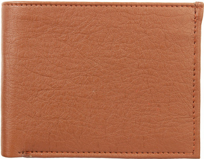 

Hob London Fashion Men Formal Tan Artificial Leather Wallet(2 Card Slots), Brown