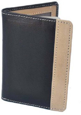 

ALW Men Casual Black, Beige Genuine Leather Card Holder(22 Card Slots)