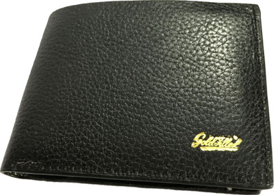 

GF Men Casual Black Genuine Leather Wallet(3 Card Slots)