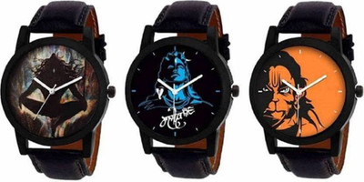 

BigMall Combo Of 3 Formal & Casual Analog Watch 007 Watch - For Men