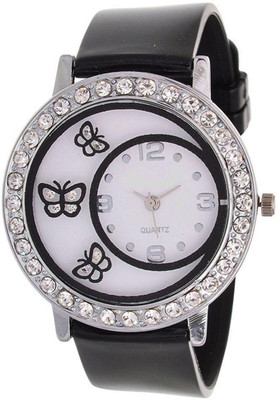 

Glamexy new girls watches new look black Watch - For Girls