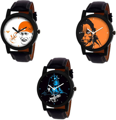 

BigMall Combo Of 3 Formal & Casual Analog Watch 008 Watch - For Men