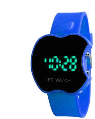 

Glamexy NEW digital apple look blue Watch - For Boys