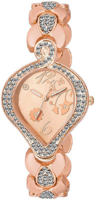 

Glamexy new rose gold watch new look Watch - For Girls