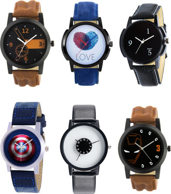 

KNACK KNK-LO-46 Latest combo of trending Chronograph and Love-Print watches fo Boys and Girls Watch - For Men & Women