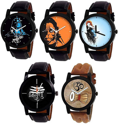 

BigMall Combo Of 5 Formal & Casual Analog Watch 001 Watch - For Men