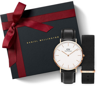 

Daniel Wellington DW00500008 Free Strap Combo Watch - For Men