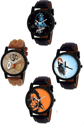 BigMall Combo Of 4 Formal & Casual Analog Watch 001 Watch - For Men