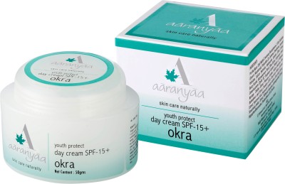 

Aaranyaa Youth Protect day cream-SPF 15+ Okra(50 g)