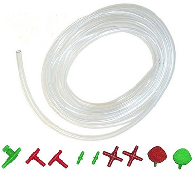 

FlikFinz Aquarium Flexible Silicone Air Tube Pipe with Aquarium Accessories Aquarium Tool