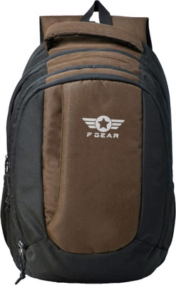 

F Gear Partner 34.0 L Backpack(Black, Brown)