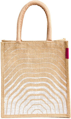 

H&B LNH-WAVE-WHT LUNCH Waterproof Lunch Bag(White, 11 inch)