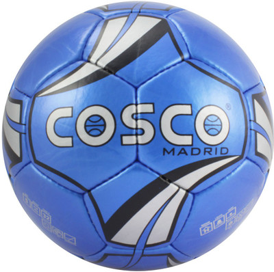 

Cosco Madrid Football - Size: (Pack of 1, Multicolor, Blue
