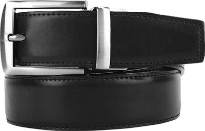 

BumBart Collection Men Formal Brown, Black Genuine Leather Reversible Belt