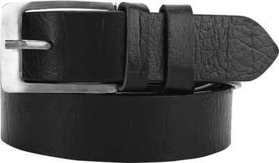 

BumBart Collection Men Formal Black Genuine Leather Belt