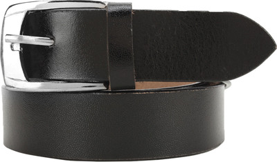 

BumBart Collection Men Formal Black Genuine Leather Belt