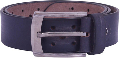 

SHYAMKRIPA Men Casual Black Genuine Leather Belt