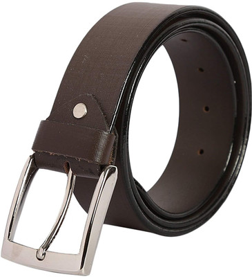 

kaezri Men Casual Brown Genuine Leather Belt, Black